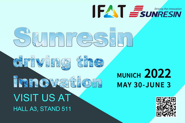 Sunresin is participating at IFAT, Munich 2022!